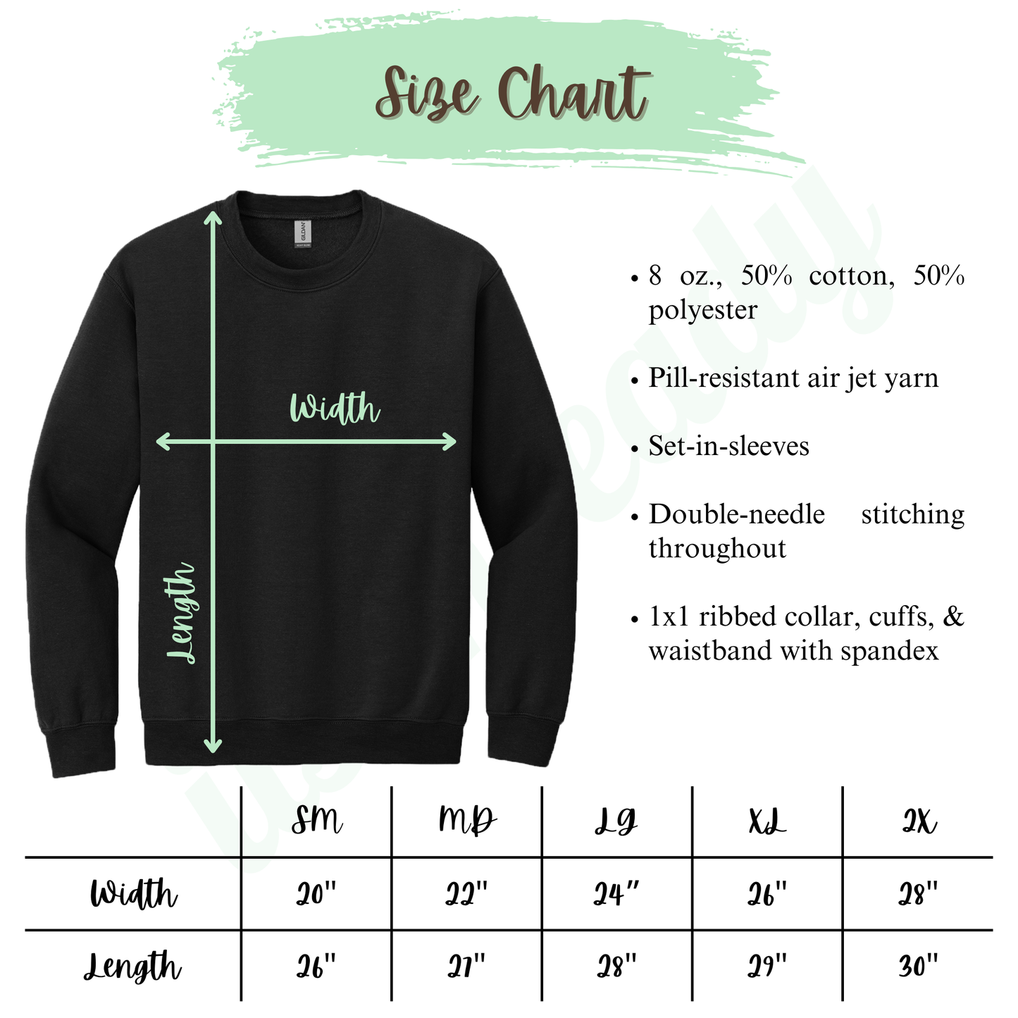 Embroidered Pizza Sweatshirt