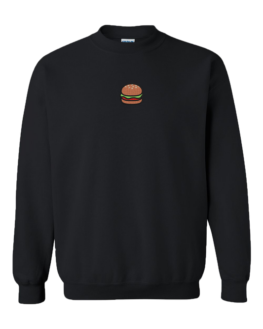 Embroidered Burger Sweatshirt