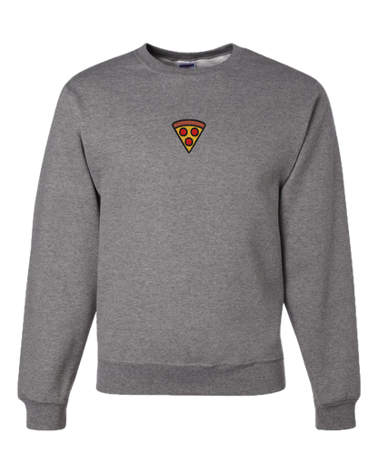 Embroidered Pizza Sweatshirt