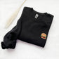 Embroidered Burger Sweatshirt