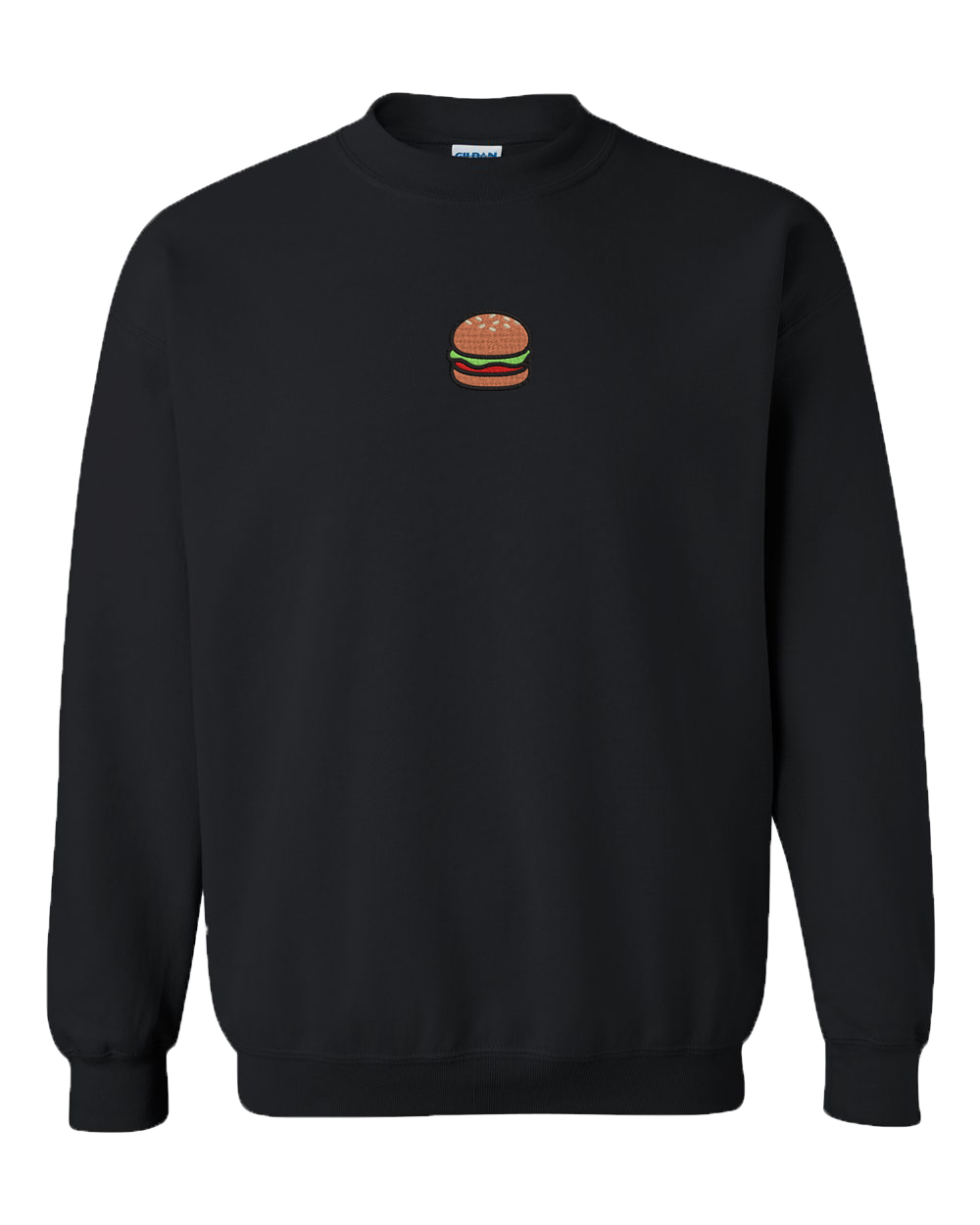 Embroidered Burger Sweatshirt
