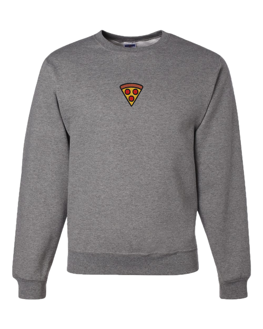 Embroidered Pizza Sweatshirt
