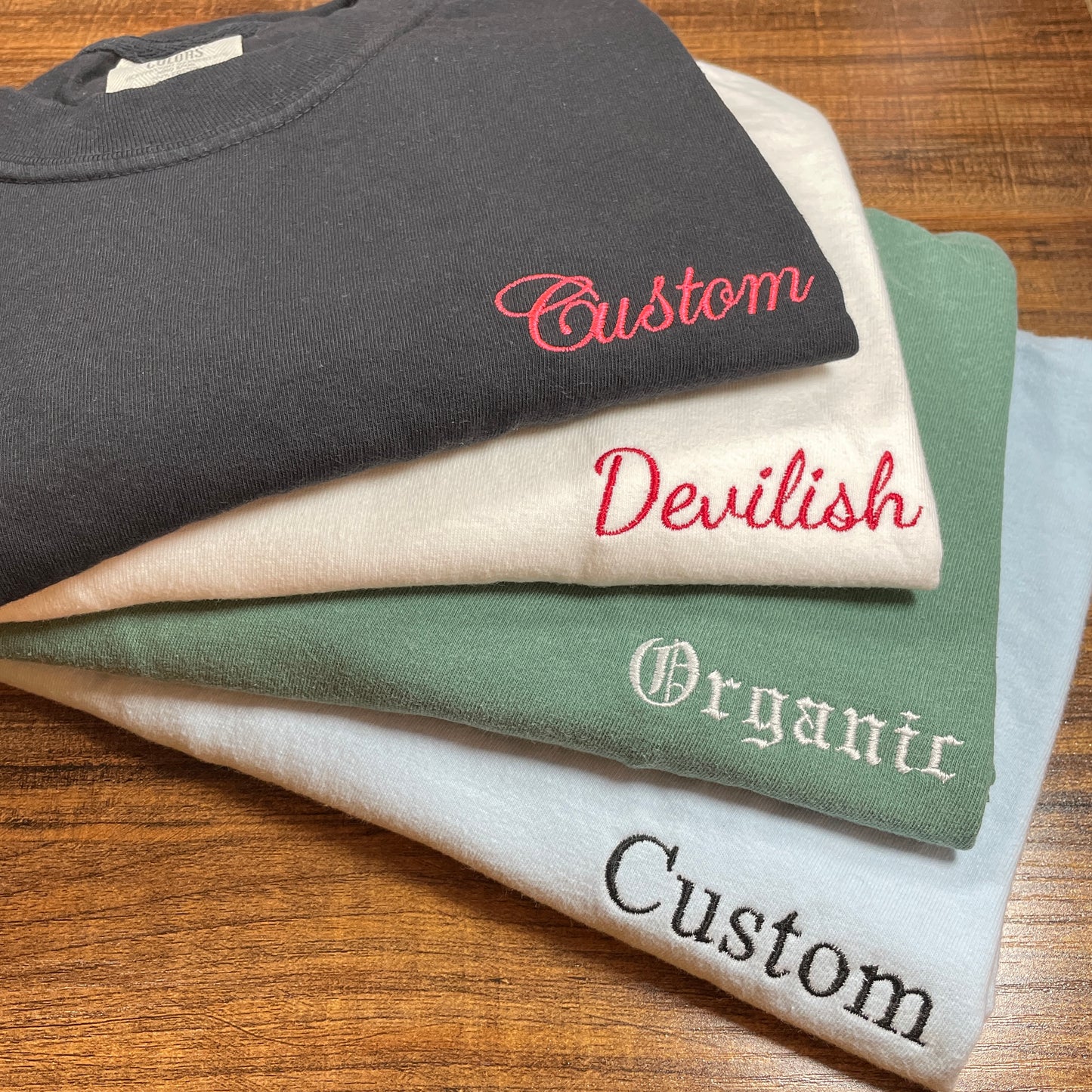 Custom Embroidered T-Shirt